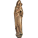 Our Lady &amp; Child 3&#47;4 Relief Wood 700&#47;12