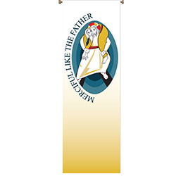 Jubilee of Mercy 117&quot; x 39&quot; Banner 7157