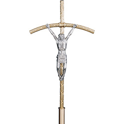 Processional Papal Crucifix 77PC40