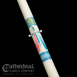 Paschal Candle Divine Mercy 51% from The Classic Collection