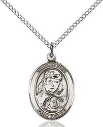 Sterling Silver St. Sarah Pendant 8097