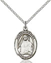 Sterling Silver St. Edith Stein Pendant 8103
