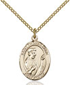 14kt Gold Filled St. Thomas More Pendant 8109