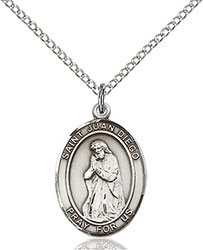 Sterling Silver St. Juan Diego Pendant 8111