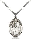 Sterling Silver St. Leo the Great Pendant 8120