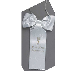 First Communion Satin Damask Armband 83003