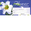 Offering Envelope Easter Flower 8409