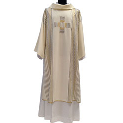 Dalmatic White Linea 860