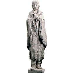 Statue St. Kateri Tekakwitha Outdoor Fiberglass 901