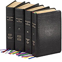 Liturgy of the Hours set of 4 Leather - 409/13