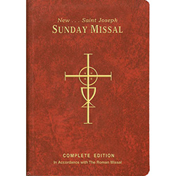 Missal St. Joseph Sunday 820/09