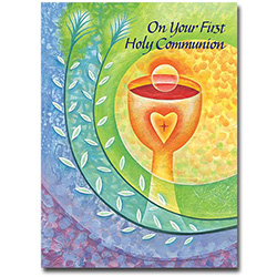 First Communion Card&#44; On Your First Holy Communion CA5188