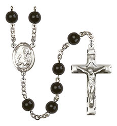 St. Andrew the Apostle 7mm Black Onyx Rosary R6007S-8000