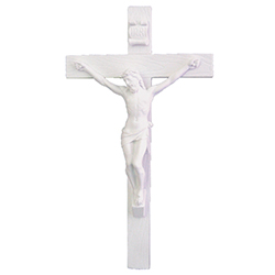 Wall Crucifix 10&quot; SR-75216-W