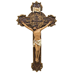 St. Benedict Crucifix 11&quot; SRA-BEN10C