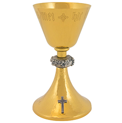 Chalice &amp; Ciborium &quot;Etched Collection&quot; A-2021G