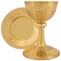 Chalice &amp; Ciborium &quot;Etched Collection&quot; A-2075