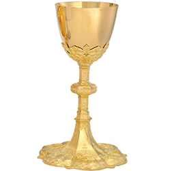 Chalice &amp; Paten Gothic A-8402G