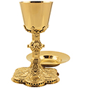 Chalice &amp; Paten Gothic A-9782G