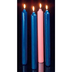 Advent Candle Sets 51% 1-1/2&quot; Diameter