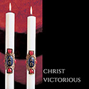 Christ Victorious&#174; Altar Candles The SCULPTWAX&#174; Collection