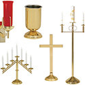 Ecclesiastical Brass Set