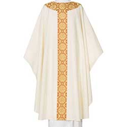 Chasuble XP Basic White&#47;Gold&#47;Red KC&#46;6018