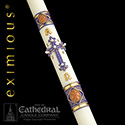 Eximious&#174; Hand Crafted &quot;Lilium&#174;&quot; Paschal Candle
