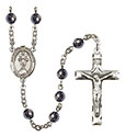 O/L of All Nations 6mm Hematite Rosary R6002S-8242