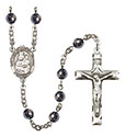 O/L of Prompt Succor 6mm Hematite Rosary R6002S-8299