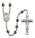 O/L of Grapes 6mm Hematite Rosary R6002S-8347
