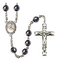 Blessed John Henry Newman 8mm Hematite Rosary R6003S-8423
