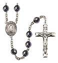 O/L of Good Help 8mm Hematite Rosary R6003S-8431