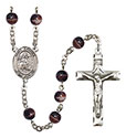 St. Ephrem 7mm Brown Rosary R6004S-8449