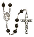 O/L of Consolation 7mm Black Onyx Rosary R6007S-8292