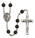 O/L of Assumption 7mm Black Onyx Rosary R6007S-8388