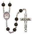 Blessed Emilie Tavernier Gamelin 7mm Black Onyx Rosary R6007S-8437