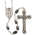Rosary with Faceted Hermatite Beads SR3955