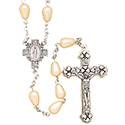 Rosary withTeardrop Pearl Beads SR3957