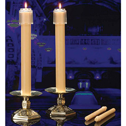 Altar Candles 51&#37; Unbleached