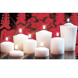 Votive Lights Straight Side Candles 2-Hour - 10-Hour